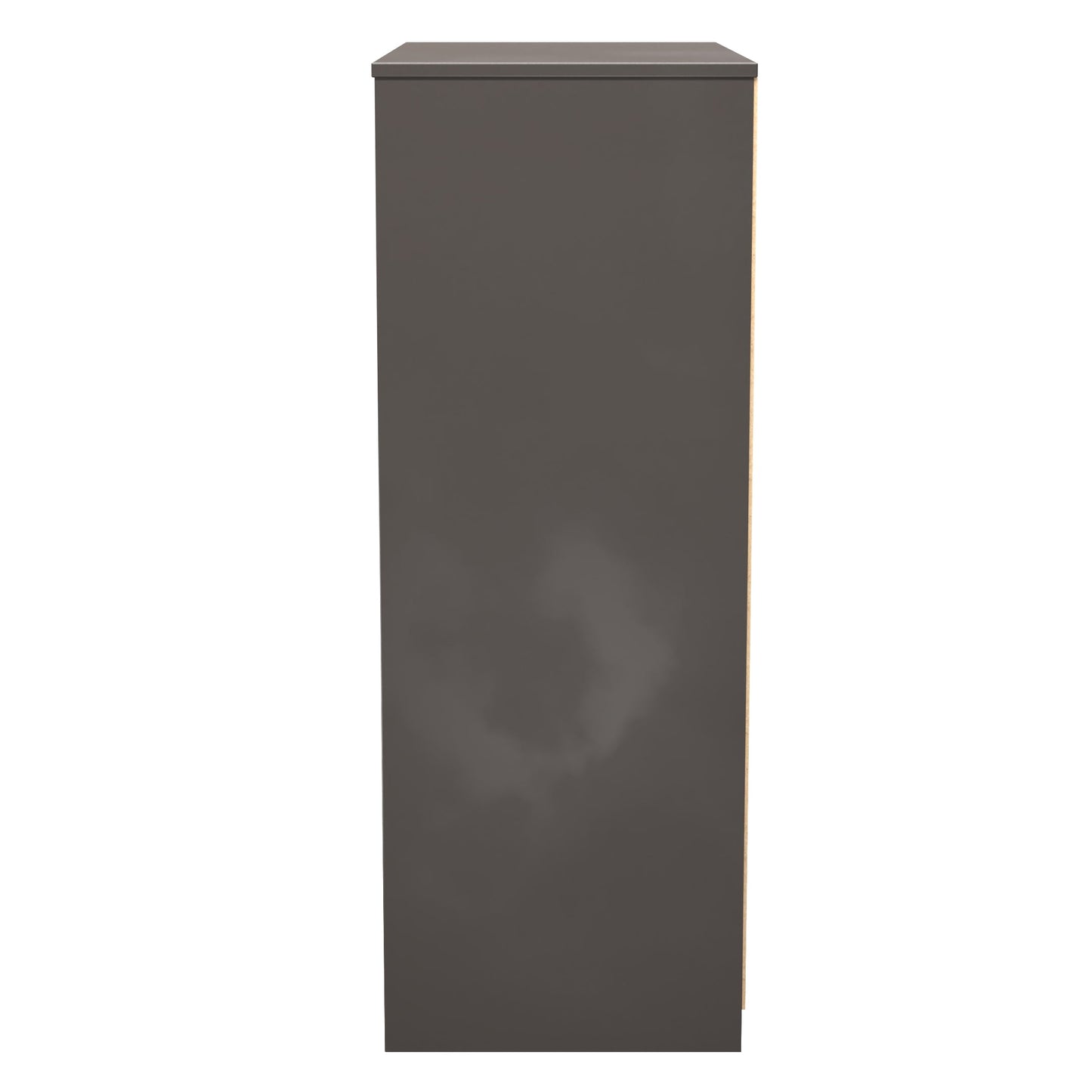 Las Vegas F Tall Chest of Drawers Dark Grey 4 Drawers 107cm