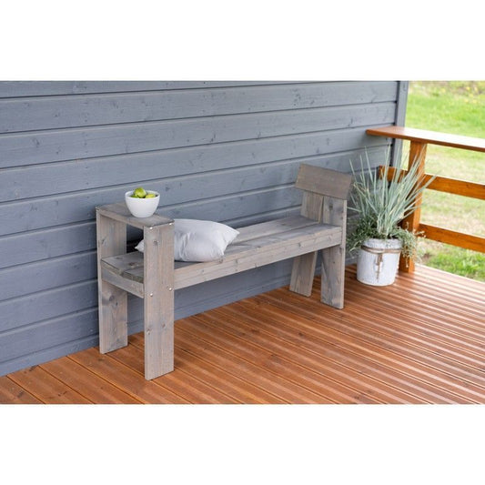 EKJU V-Fro Bench - 2 Seat Grey by EKJU