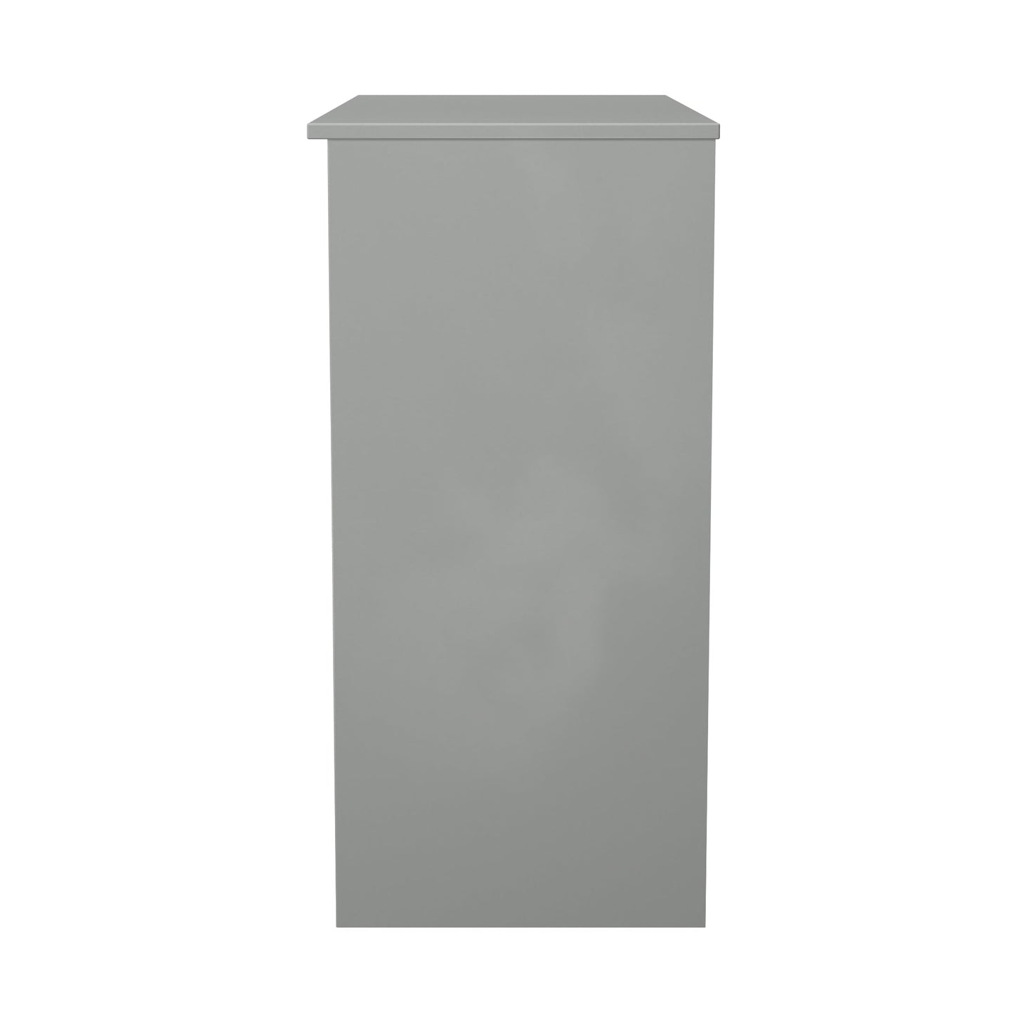 Milan Desk Grey 3 Drawers 90cm