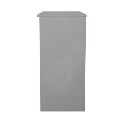 Milan Desk Grey 3 Drawers 90cm