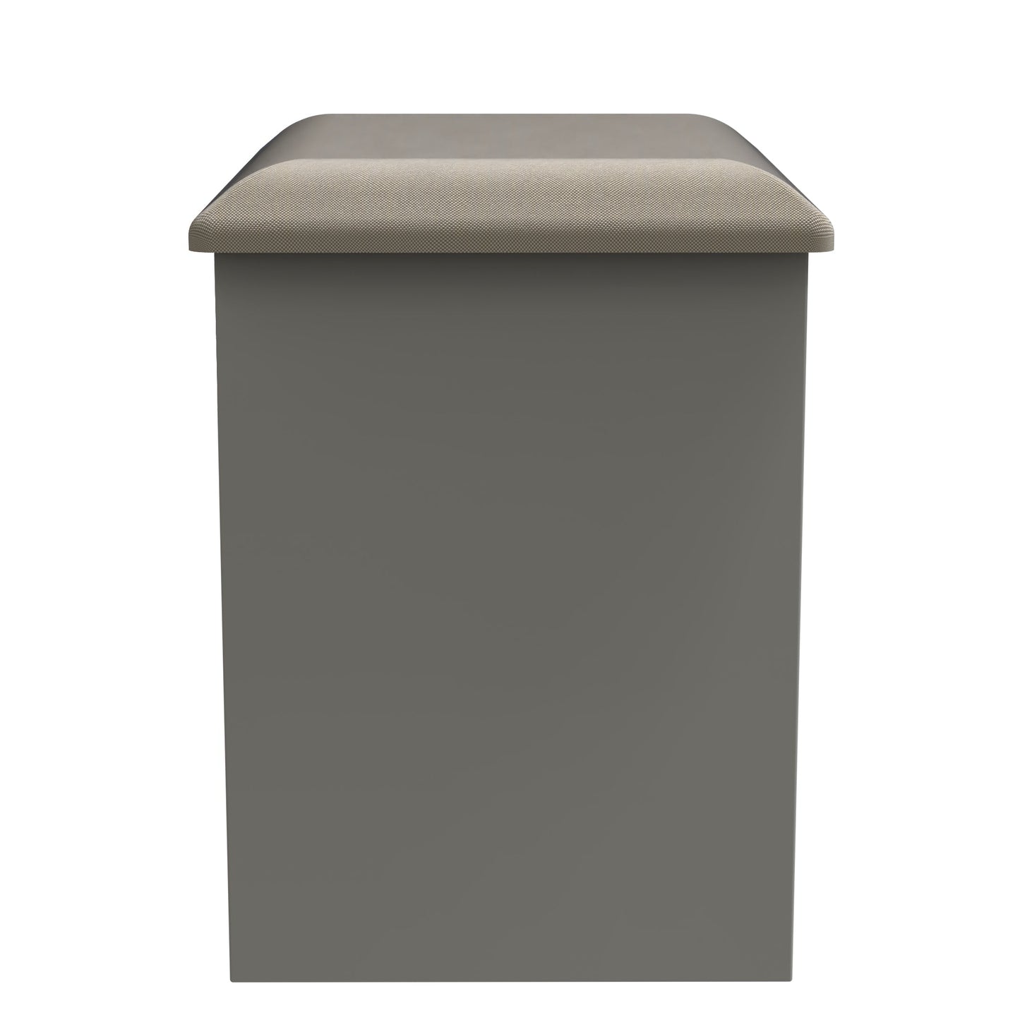 Milan Dressing Stool Grey 50cm