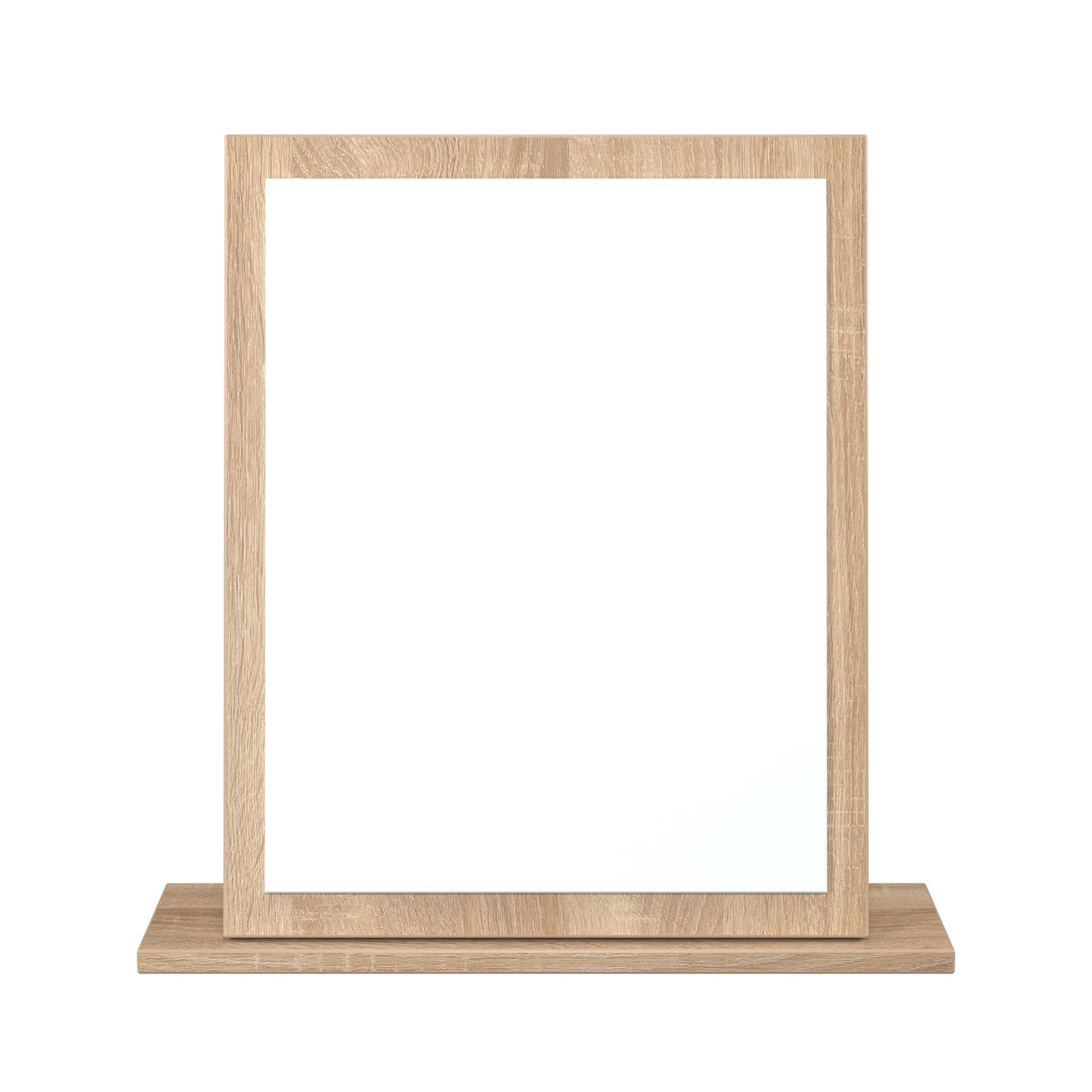 Milan Small Mirror  Oak 50cm