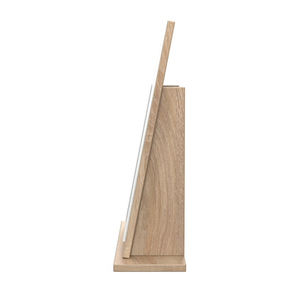 Milan Small Mirror  Oak 50cm