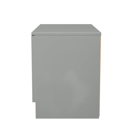 Milan TV Unit Grey 2 Doors 74cm