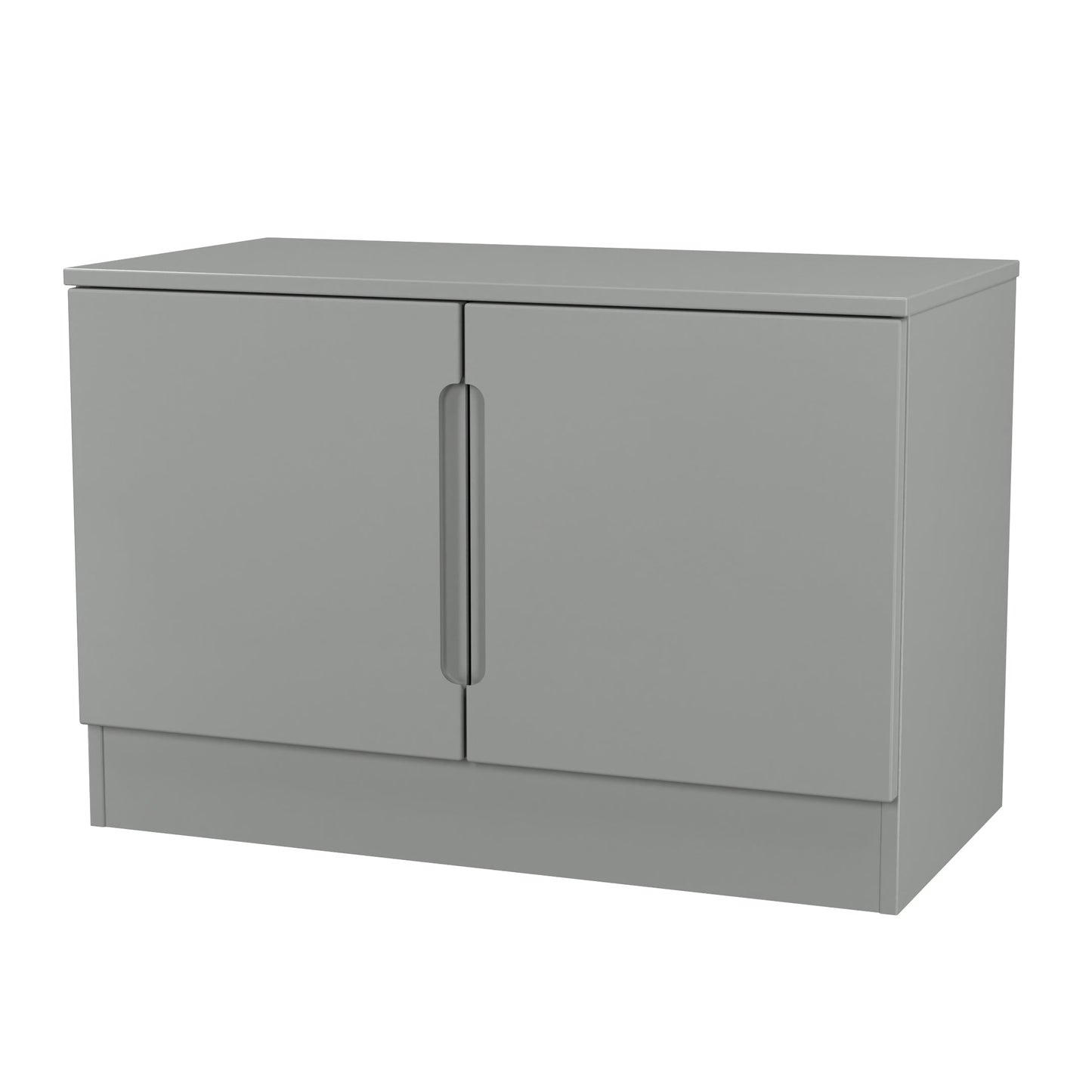 Milan TV Unit Grey 2 Doors 74cm