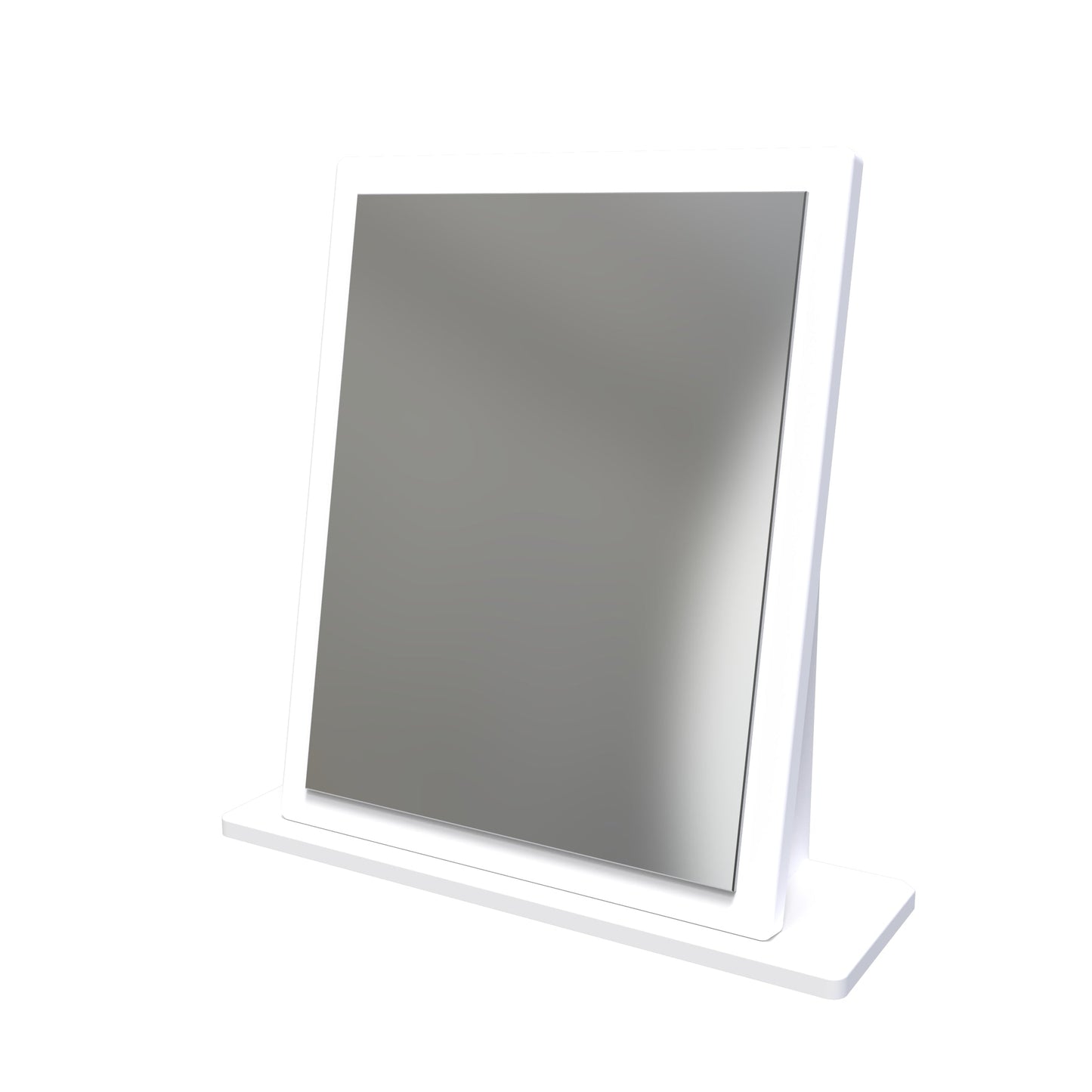 Monaco Mirror  Grey & White 50cm