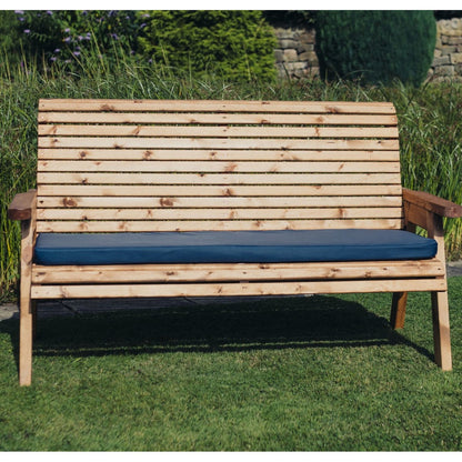 Amesbury Navy Waterproof 1 x Seat + 3 Seat Cushions by Churnet Valley - N1C-1 N3C-1