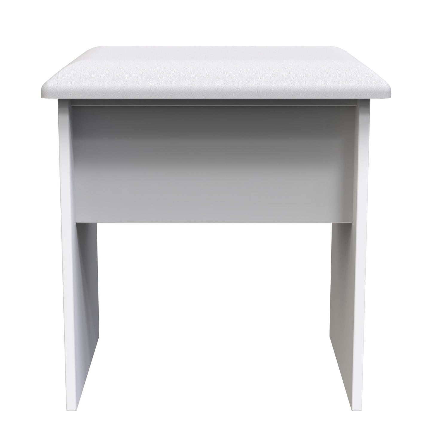 Norfolk Dressing Stool White 37cm
