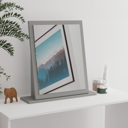 Norfolk Mirror  Grey 50cm