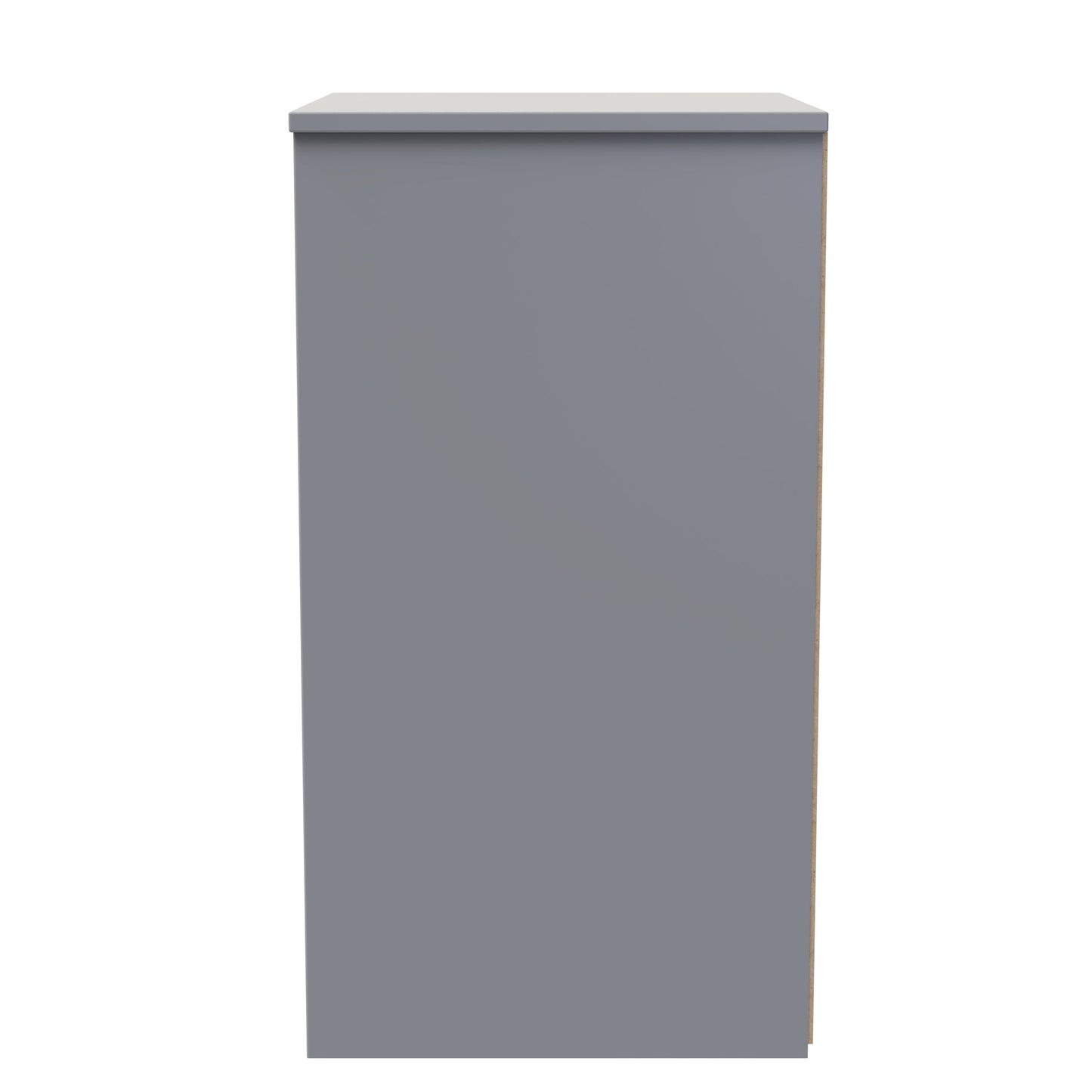 Nashville F Bedside Table Grey 3 Drawers 45cm