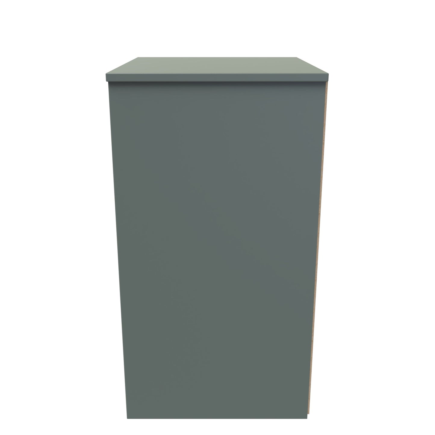 Nashville F Bedside Table Green 3 Drawers 45cm