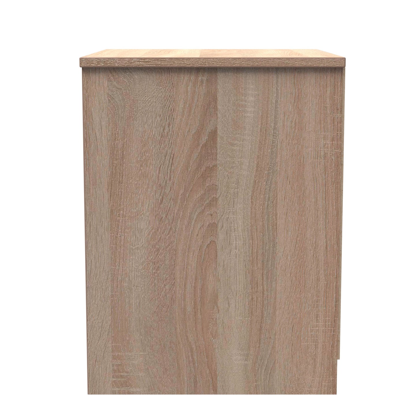 Nashville F Bedside Table Light Oak 2 Drawers 45cm