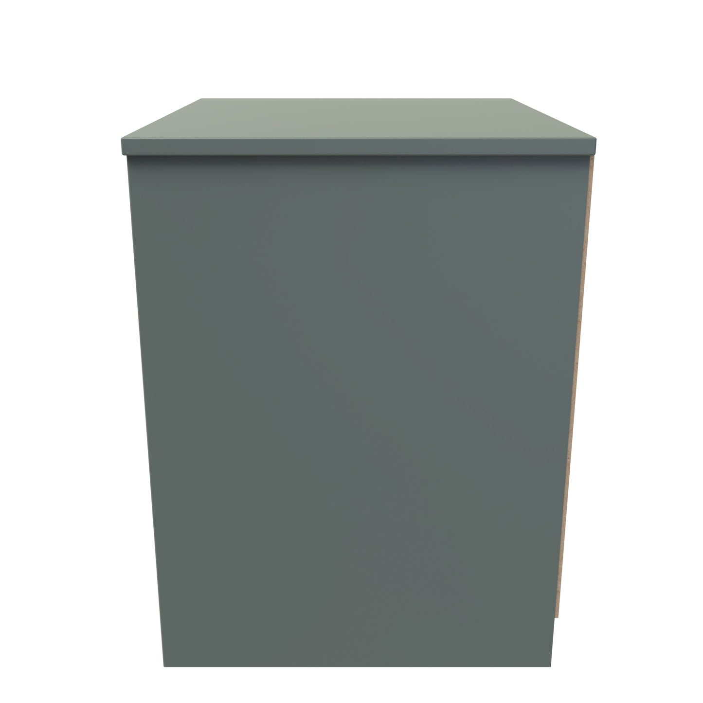 Nashville F Bedside Table Green 2 Drawers 45cm