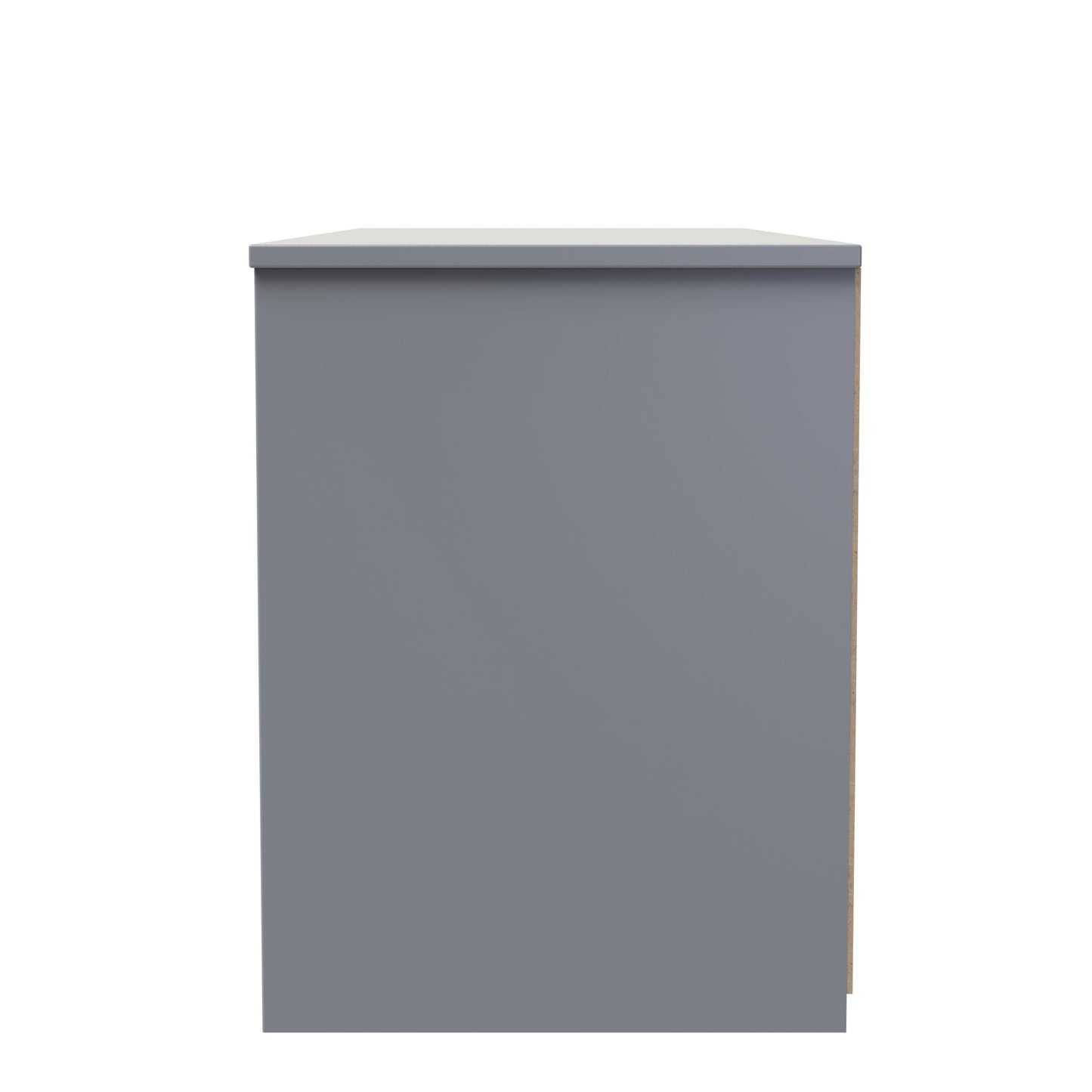 Nashville F Large Chest of Drawers Grey 4 Drawers 115cm