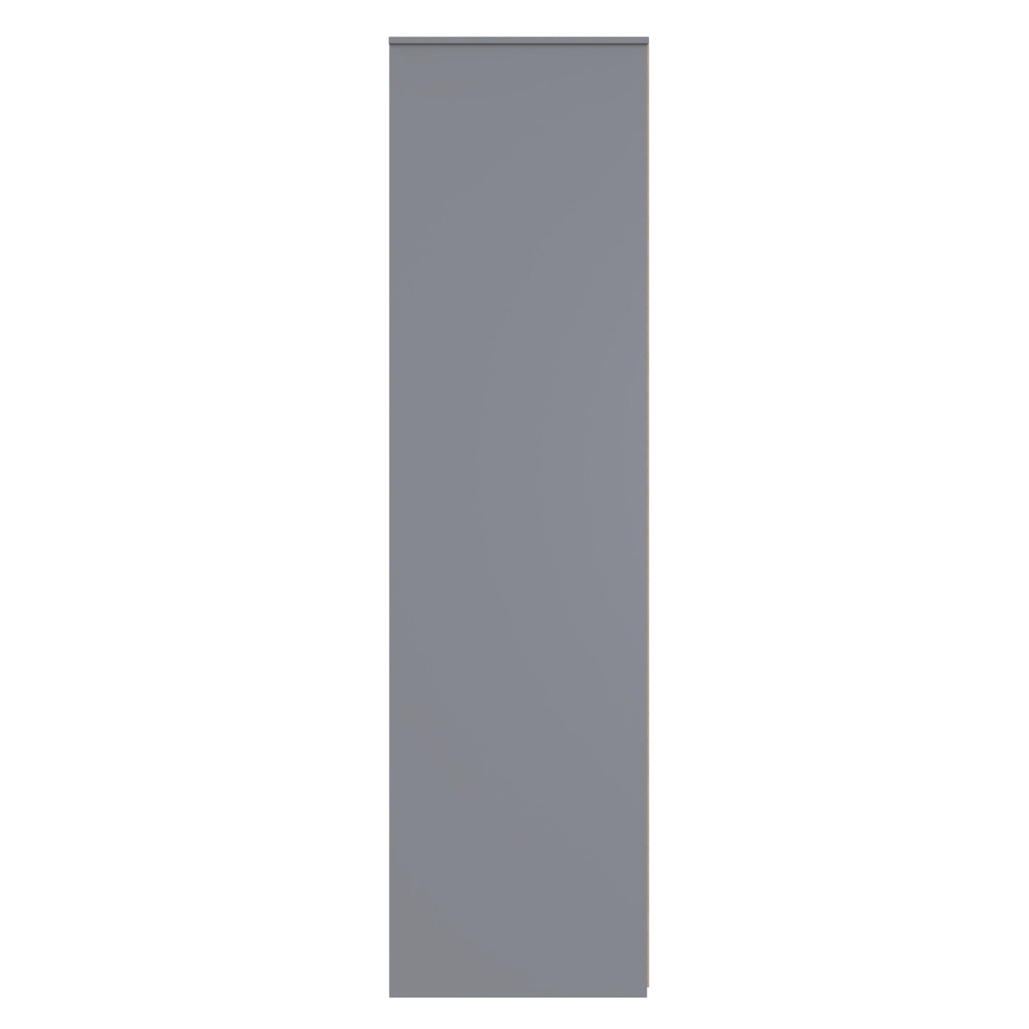 Nashville F Tall Wardrobe Grey 2 Doors 2 Drawers 77cm