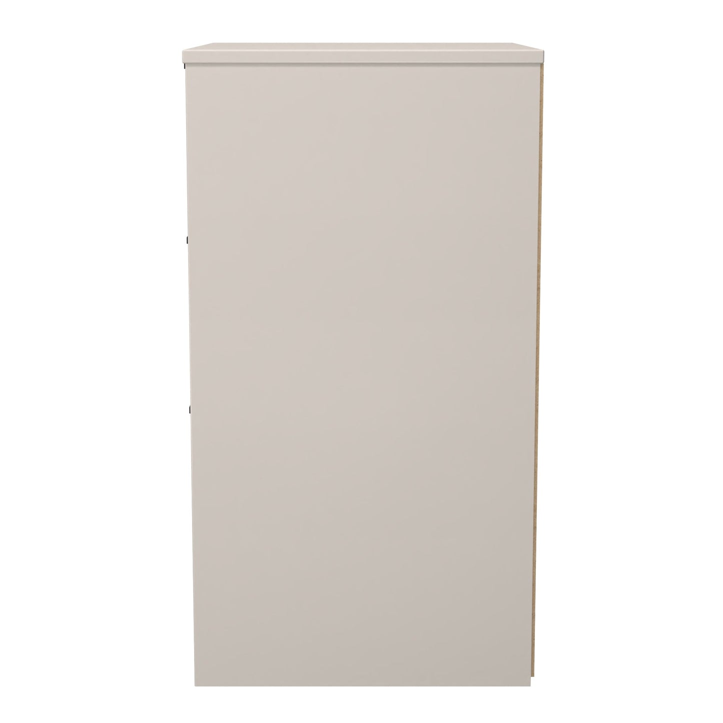 New York C Bedside Table Off-white 3 Drawers 45cm