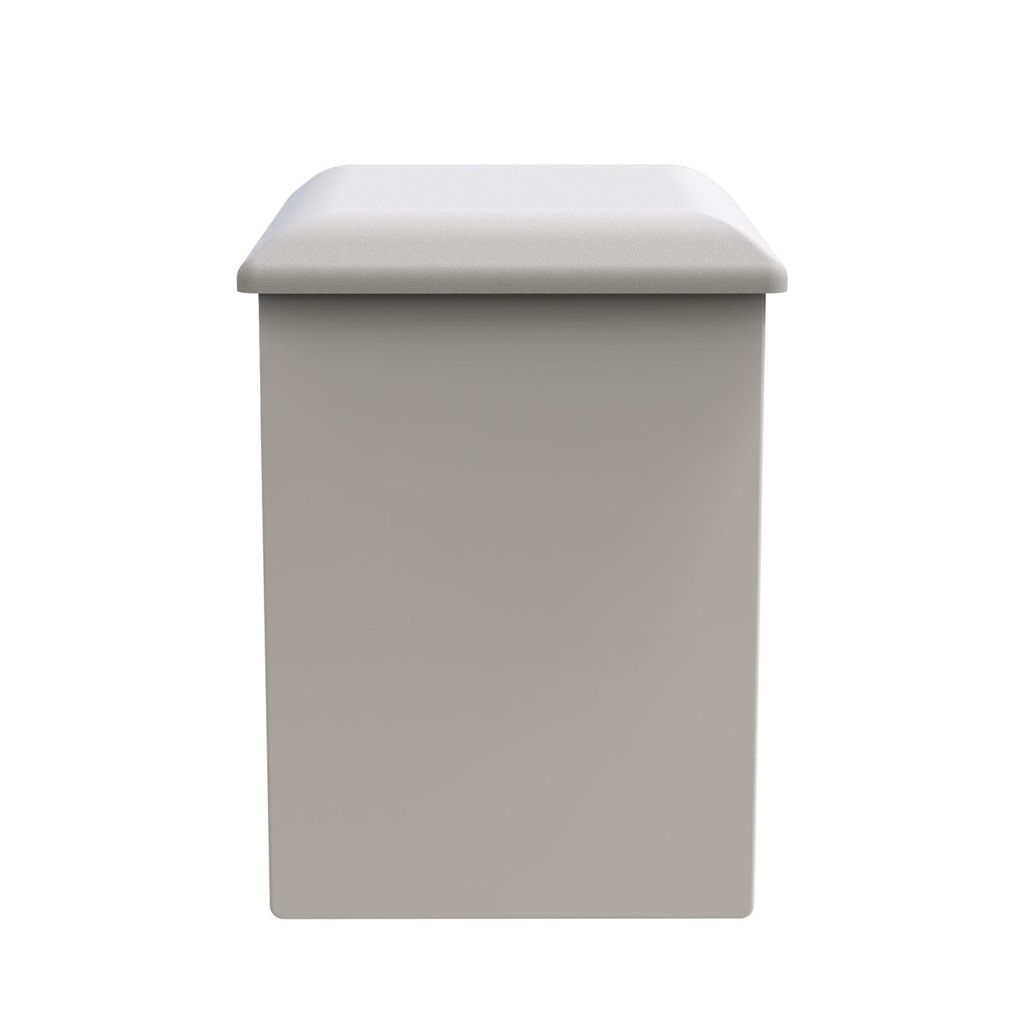 New York C Dressing Stool White 48cm