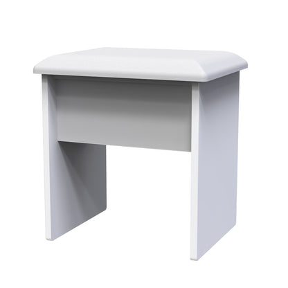 New York C Dressing Stool White 48cm