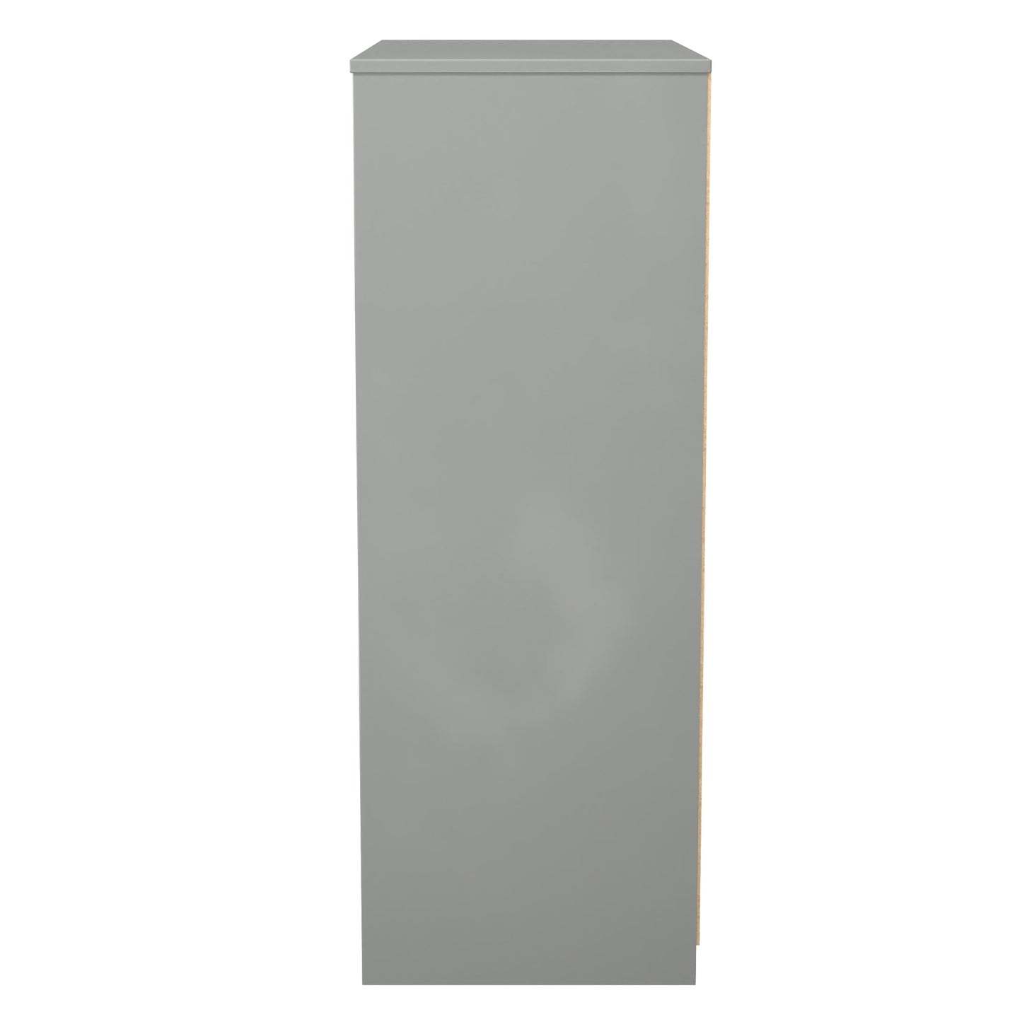 New York C Tall Chest of Drawers Grey 4 Drawers 77cm