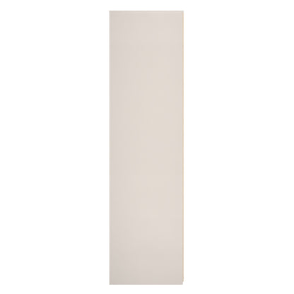 New York C Tall Wardrobe Off-white 2 Doors 1 Shelf 77cm