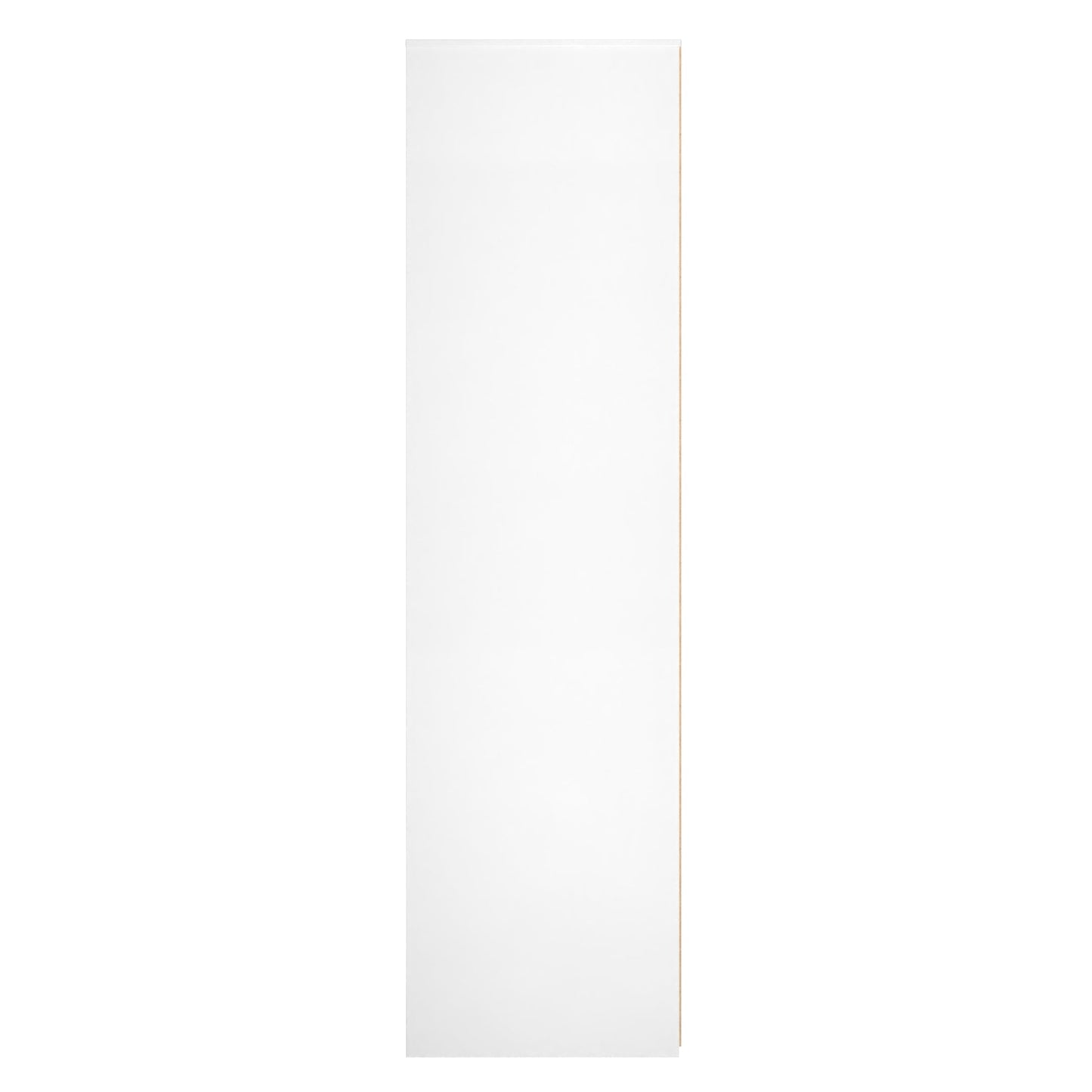 New York C Tall Wardrobe White 2 Doors 2 Drawers 77cm