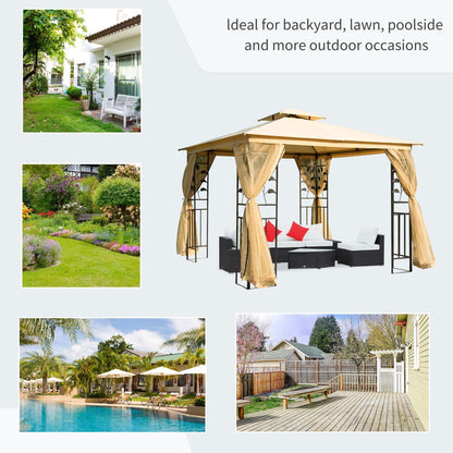 3M x 3M Garden Gazebo