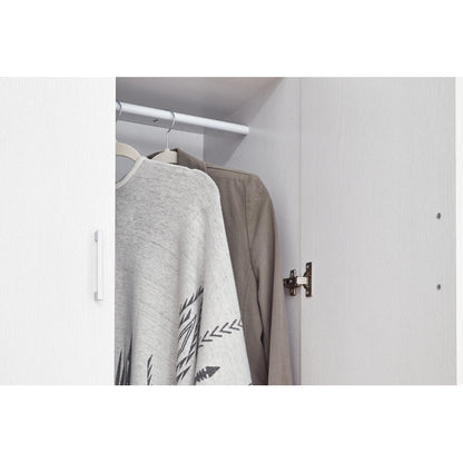 GFW Panama 3 Piece Bedroom Furniture Set White Extending Table