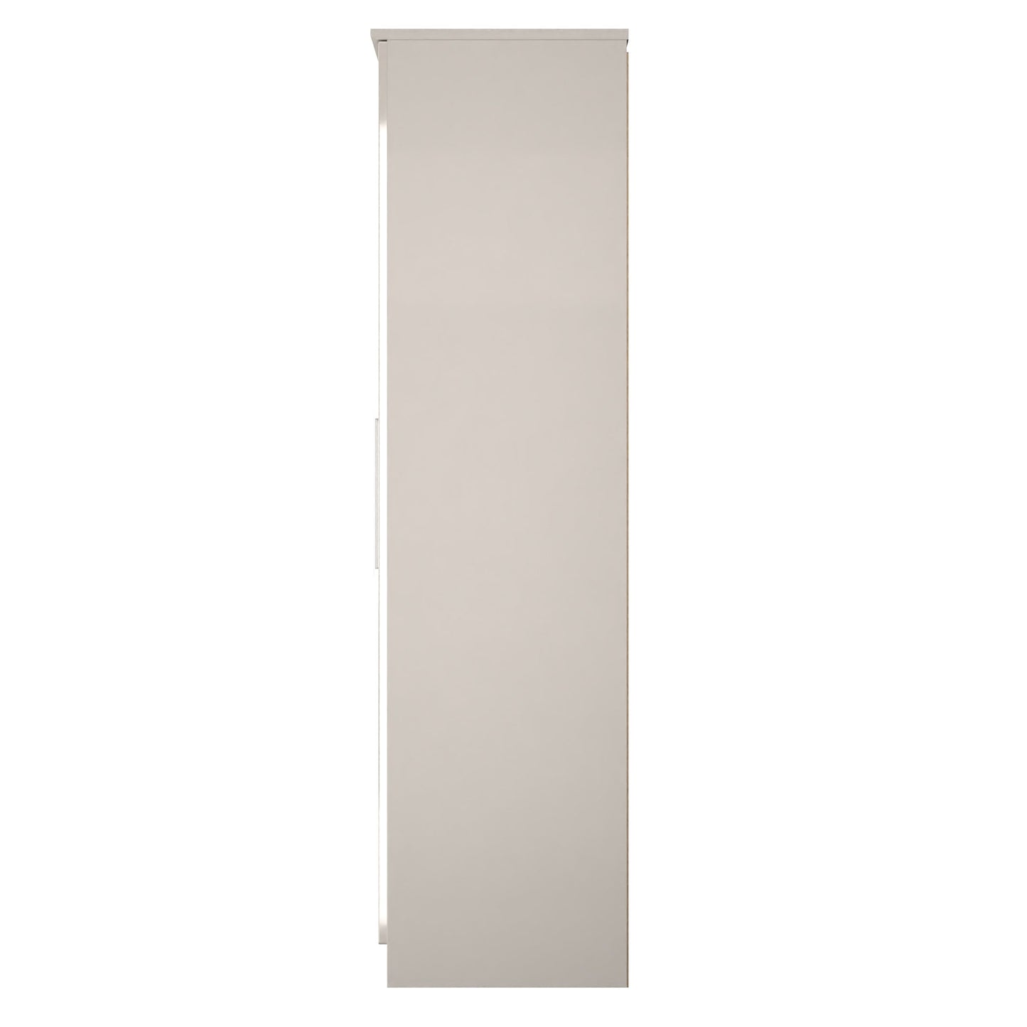 Paris Tall Wardrobe Off-white 1 Shelf 74cm