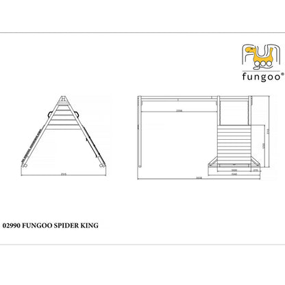 Spider King Garden Playfort by Shire