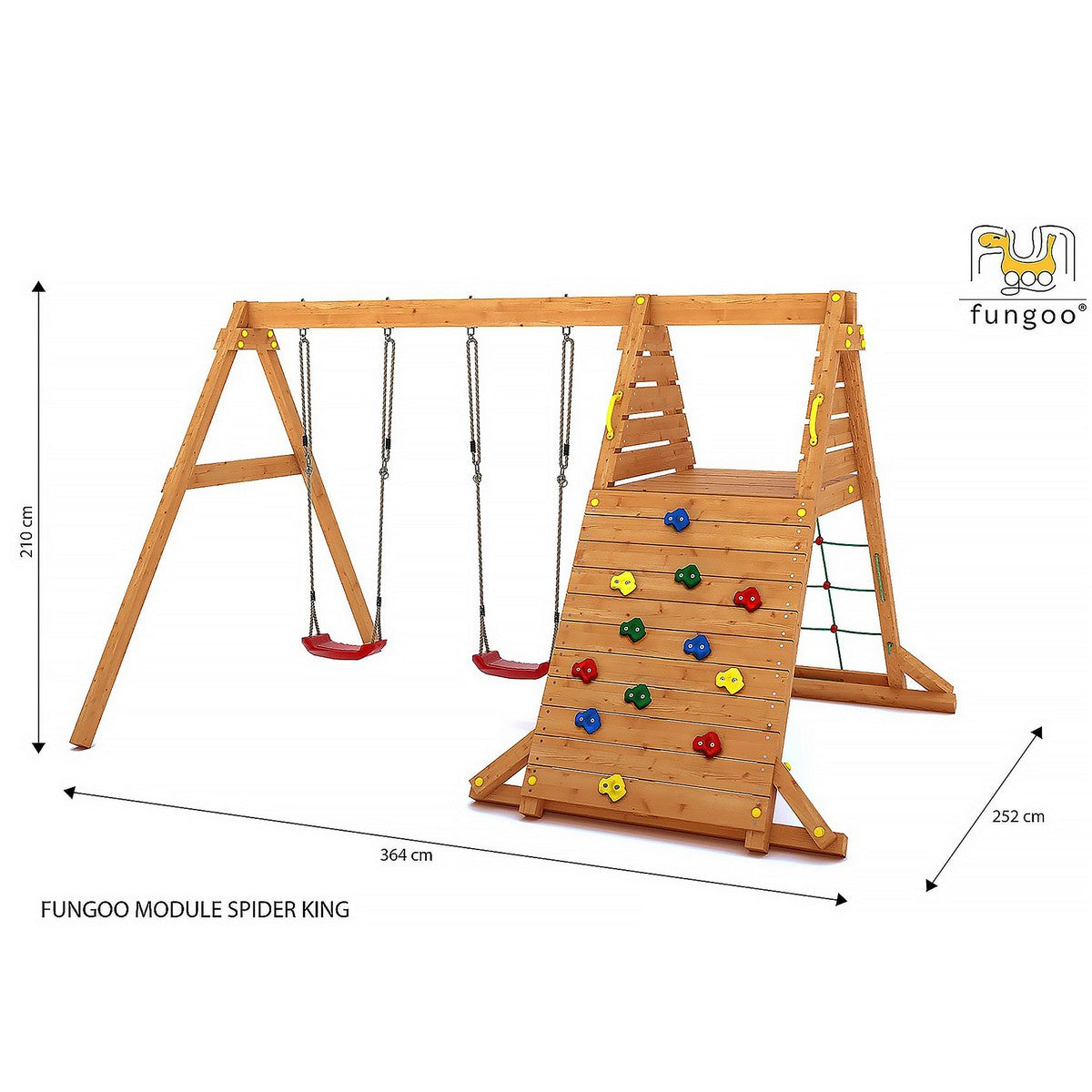 Spider King Garden Playfort by Shire