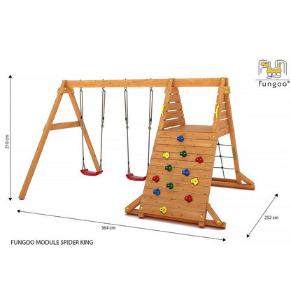 Spider King Garden Playfort by Shire