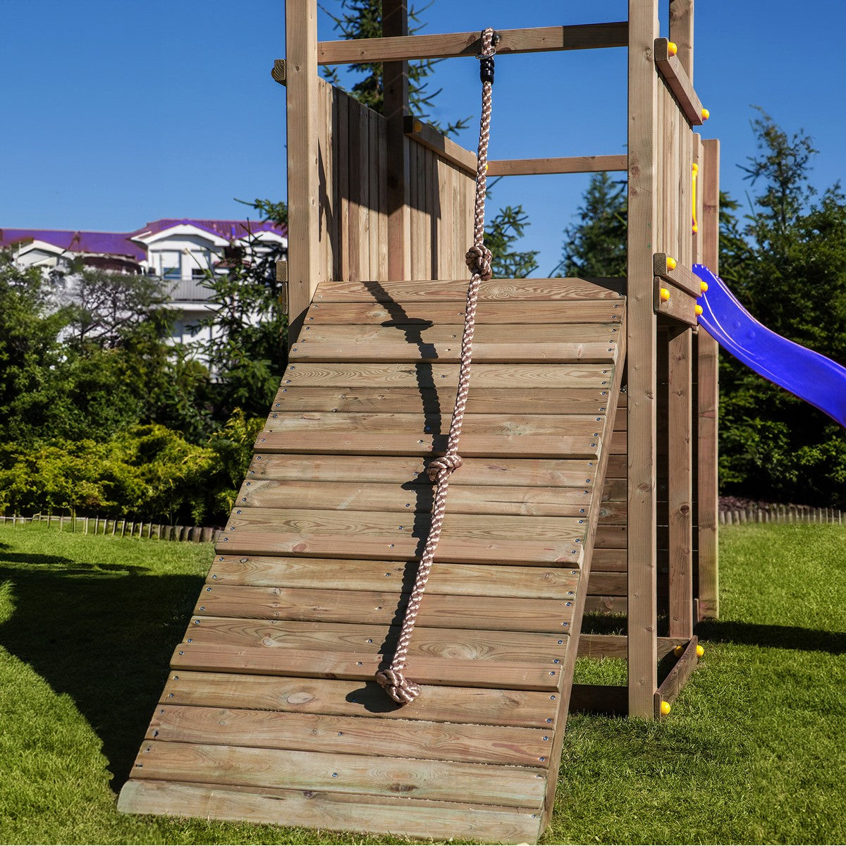 Adventure Peaks Garden Playfort 46m x 31m by Shire