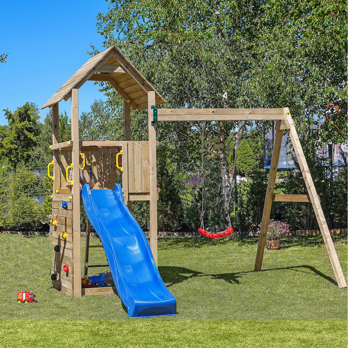 Adventure Peaks Garden Playfort 27.1m x 31m by Shire Primary Image