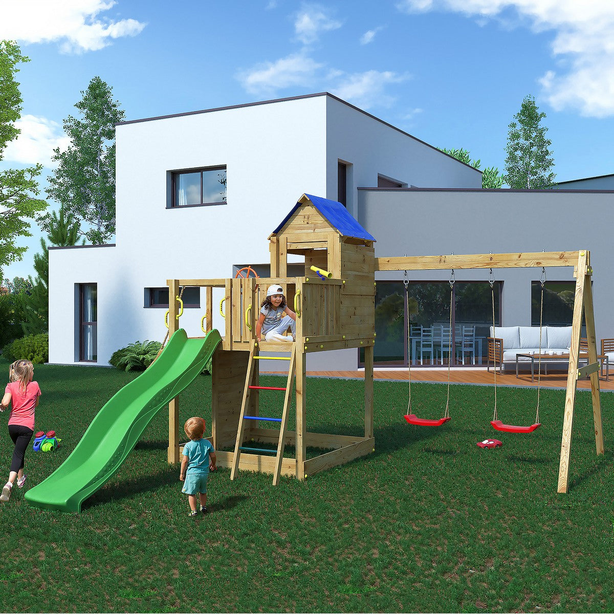 Treehouse Garden Playfort by Shire