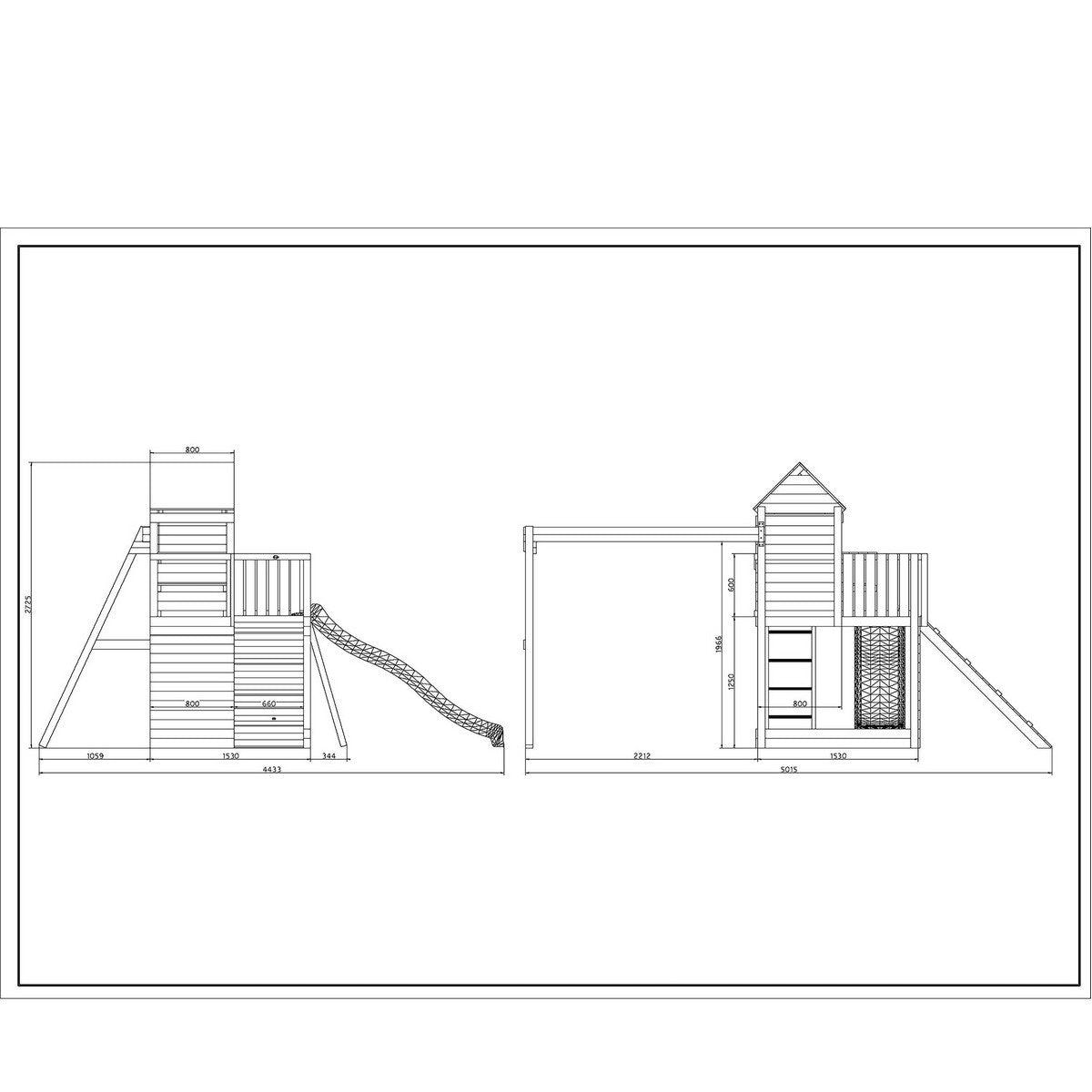 Treehouse Garden Playfort by Shire