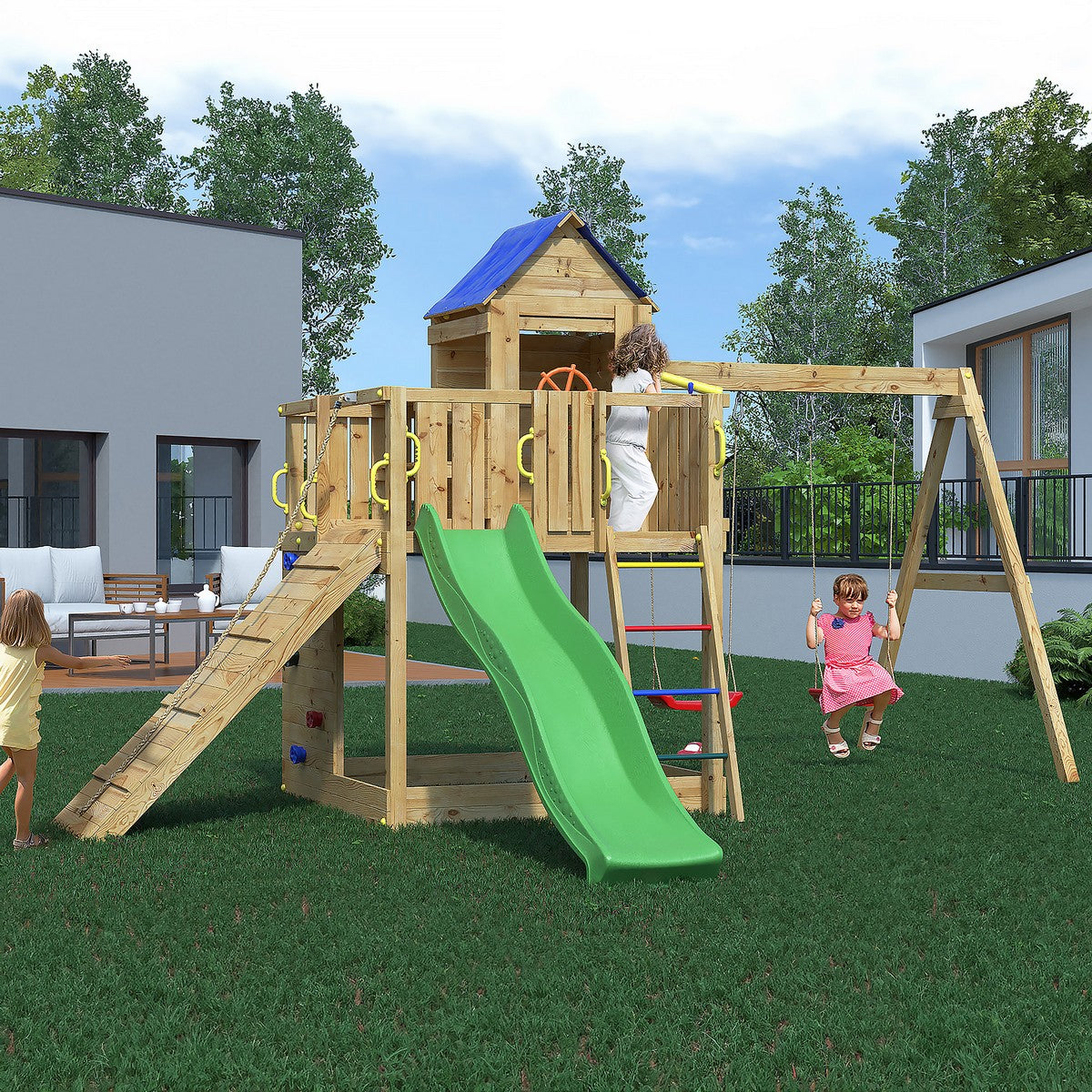 Treehouse Garden Playfort by Shire