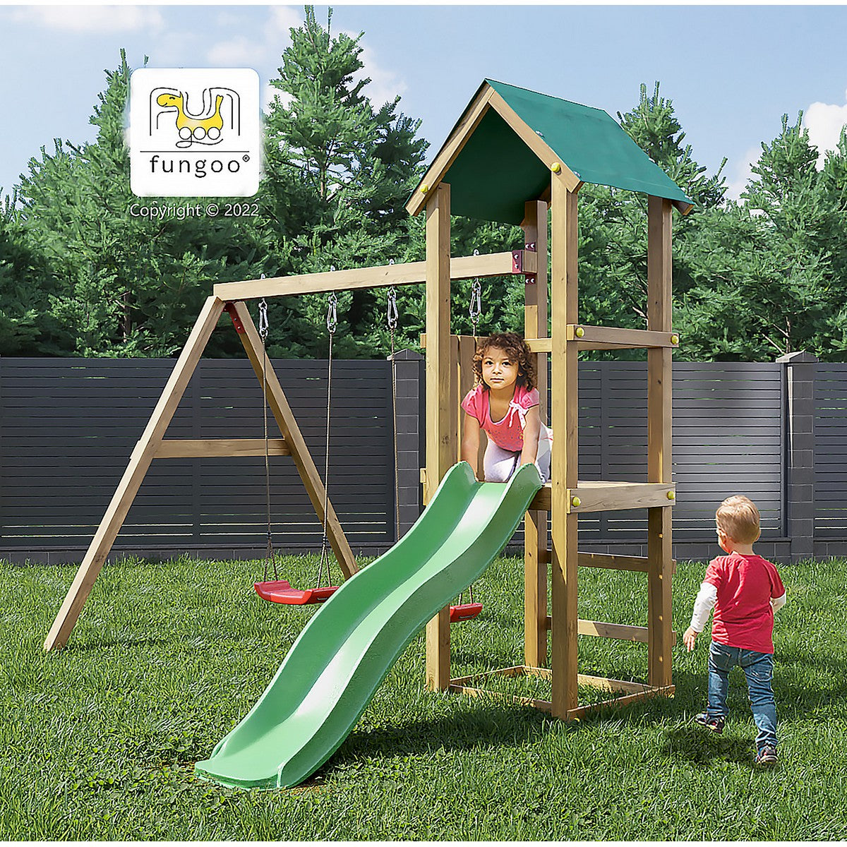 Lucas Garden Playfort by Shire