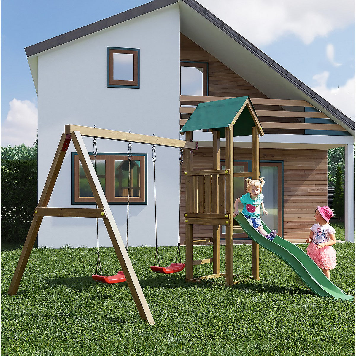 Lucas Garden Playfort by Shire