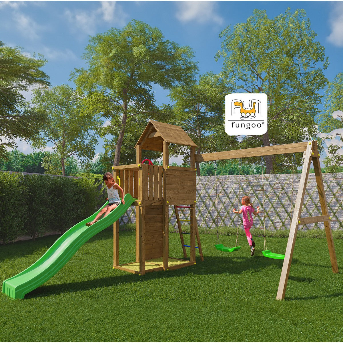 Boomer Garden Playfort by Shire