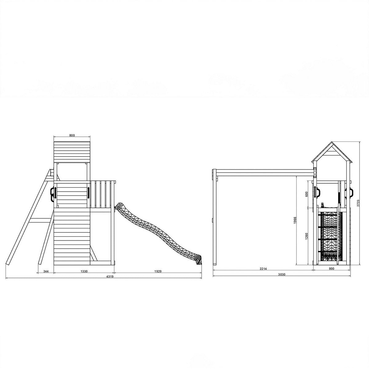 Boomer Garden Playfort by Shire