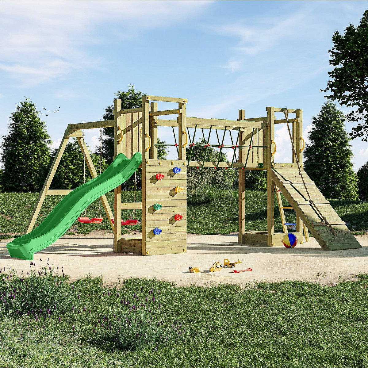 Maxi Fun Garden Playfort by Shire