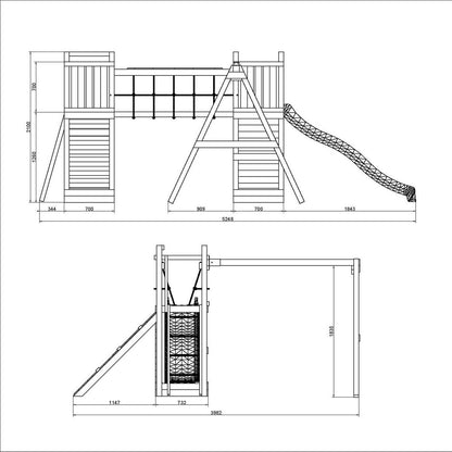 Maxi Fun Garden Playfort by Shire