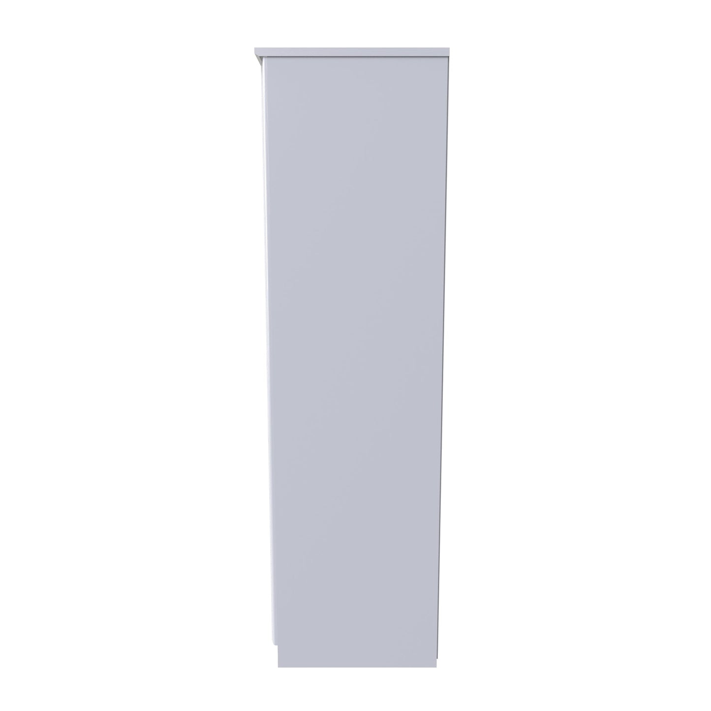 Pembroke Tall Wardrobe White 2 Doors 53cm