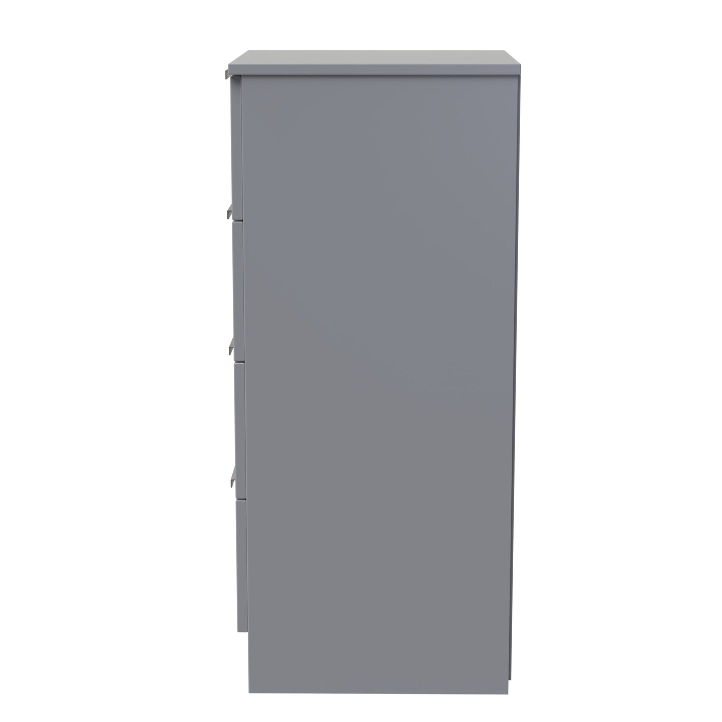 Plymouth Tallboy Grey 4 Drawers 37cm