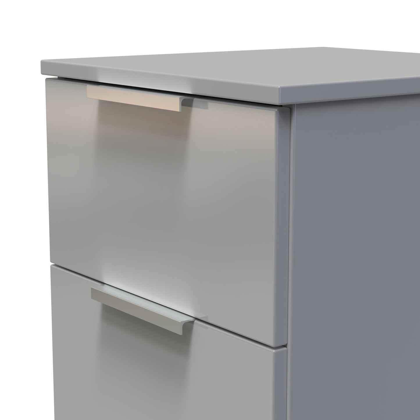 Plymouth Tall Tallboy Grey 5 Drawers 37cm