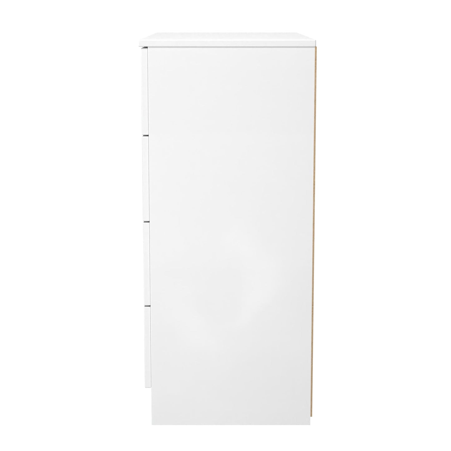 Plymouth Chest of Drawers White 4 Drawers 74cm