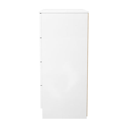 Plymouth Chest of Drawers White 4 Drawers 74cm