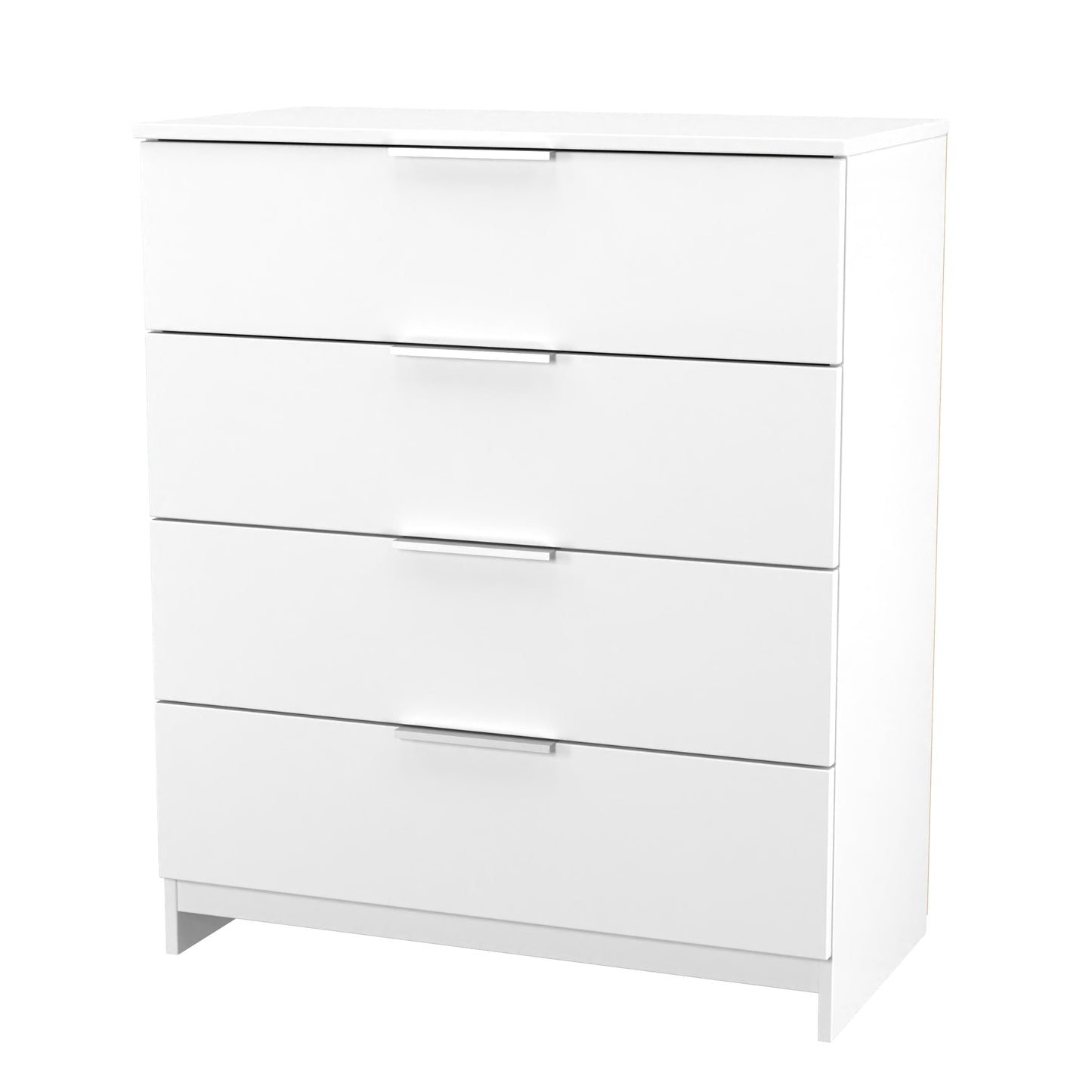 Plymouth Chest of Drawers White 4 Drawers 74cm