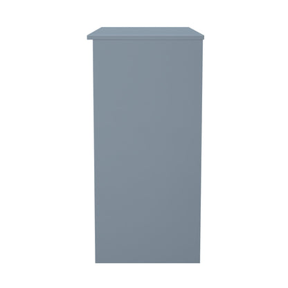Plymouth Desk Light Blue 3 Drawers 90cm