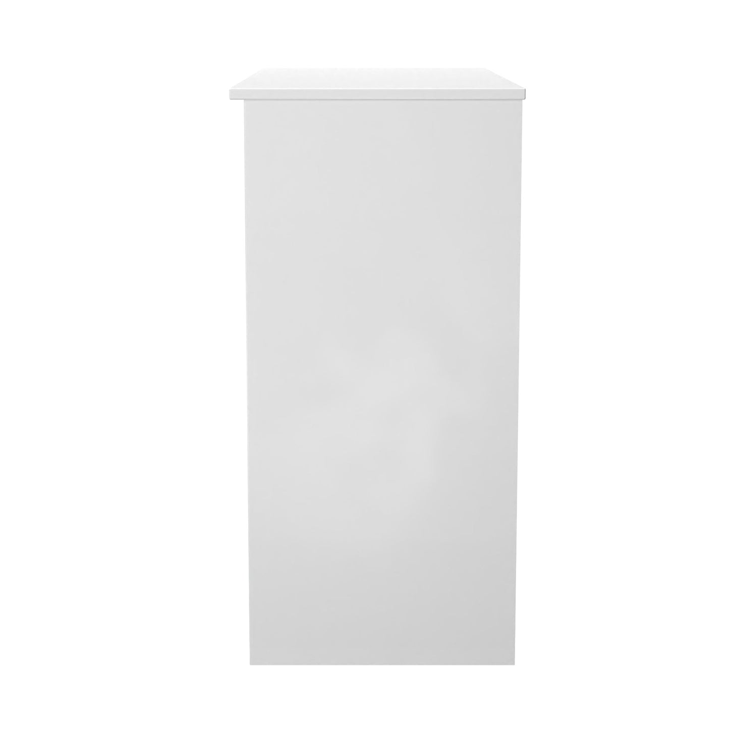 Plymouth Desk White 3 Drawers 90cm